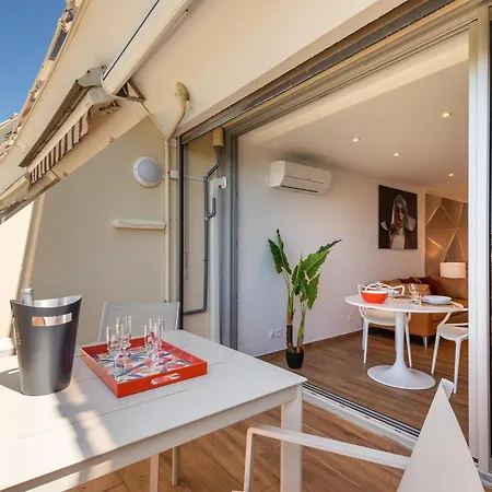 Design Terrasse Parking Heliopolis - Le White&sea Village Naturiste Appartement Agde